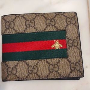 Gucci bifold Bee wallet